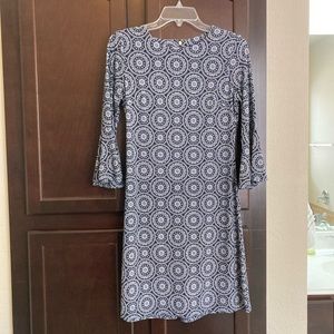Tommy Hilfiger. Size 2. Navy and white dress